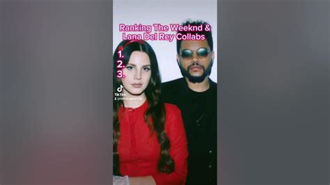 The Weeknd & Lana Del Rey Collabs Ranked #theweeknd #lanadelrey - YouTube