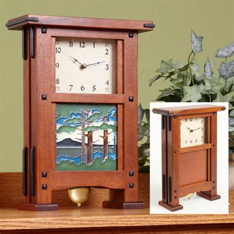 Greene & Greene-Style Clock Woodworking Plan from WOOD Magazine