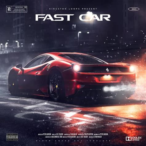 Fast Car Premade Cover Art - Photoshop PSD