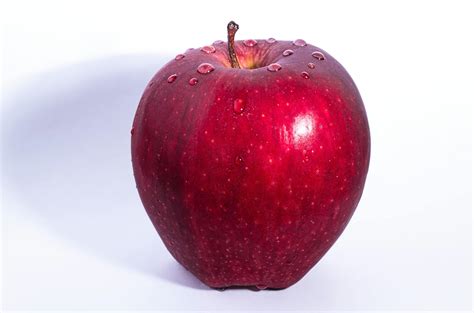 Selective Focus Photo of Delicious Red Apple Fruit With White ...