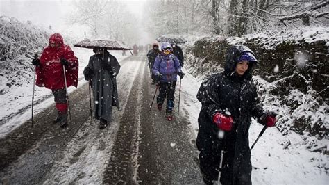 El Camino de Invierno era utilizado como alternativa al paso por O Cebreiro en meses de nieve ...