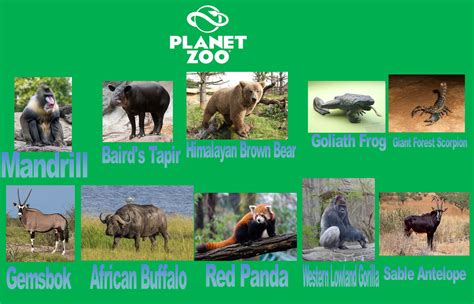 Planet Zoo Animal List Part 7 : Planet Zoo : Free Download, Borrow, and ...