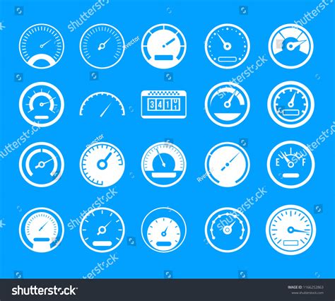 Dashboard Icon Set Simple Set Dashboard Stock Illustration 1166252863 | Shutterstock