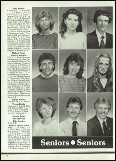 Explore 1986 Manchester High School Yearbook, Manchester OH - Classmates