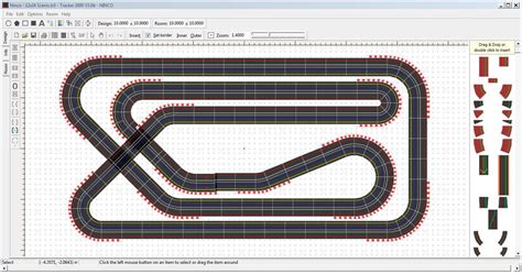 Tracker 2000 Slot Car Track Design Software - Slot Track Pros