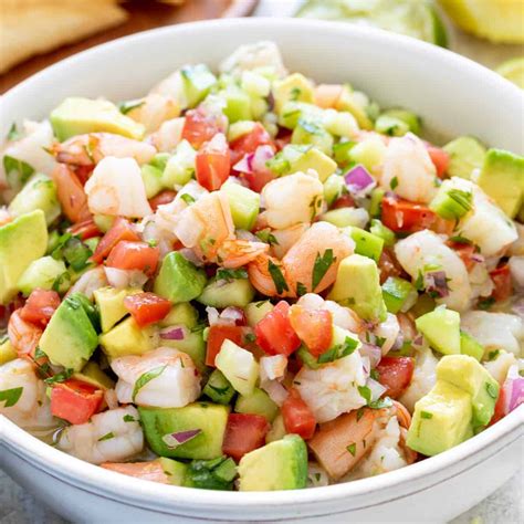 Shrimp Ceviche Recipe with Avocado - Jessica Gavin