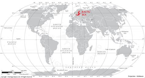 Where is Baltic Sea Located ? - Baltic Sea on World Map