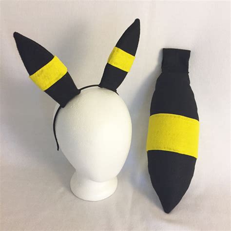 Umbreon Ears or Tail Umbreon Ears Headband Umbreon Costume | Etsy