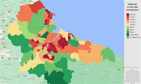 Cleveland violent crime statistics in maps and graphs. December 2024