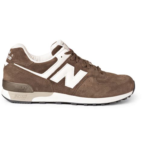 Lyst - New Balance 576 Suede Running Sneakers in Brown for Men