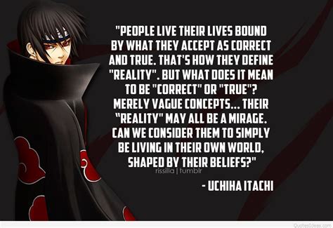 Itachi Quotes Wallpapers - Wallpaper Cave