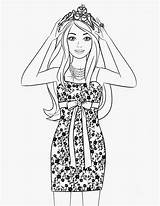 Coloring Pages Barbie Free Printable sketch template