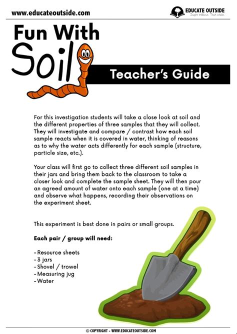 Fun With Soil / Mud- Science Experiment - Educate Outside