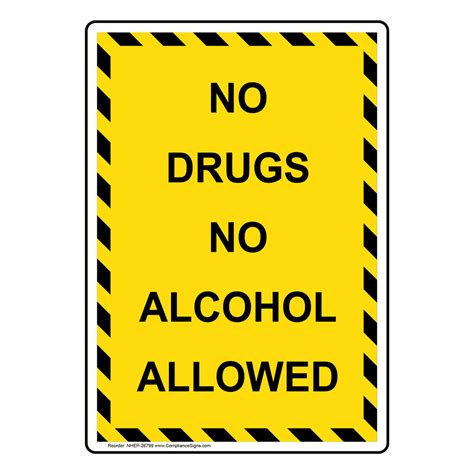 No Drugs Or Alcohol Allowed Signs | Hot Sex Picture