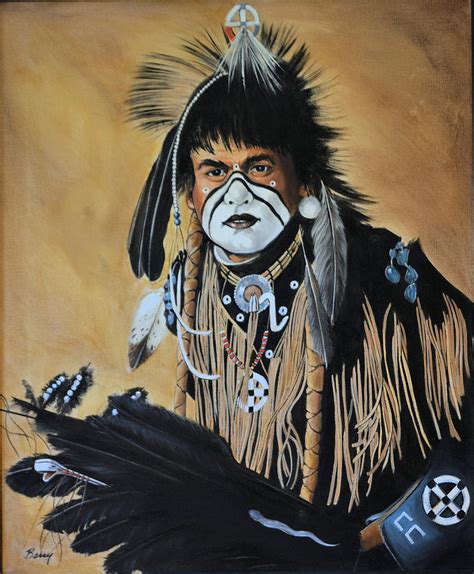 Lakota Dancer Painting by Charles Berry