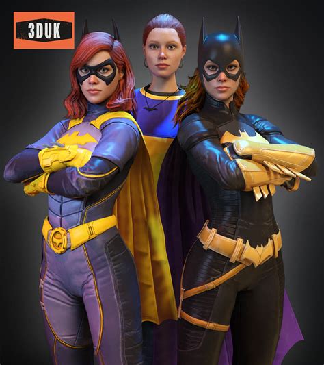 Batgirl Gotham Knights For G8F - PACK 1 Daz Content by 3DUK