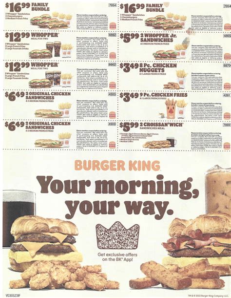 Burger King Coupons - Expires 5/7/2023