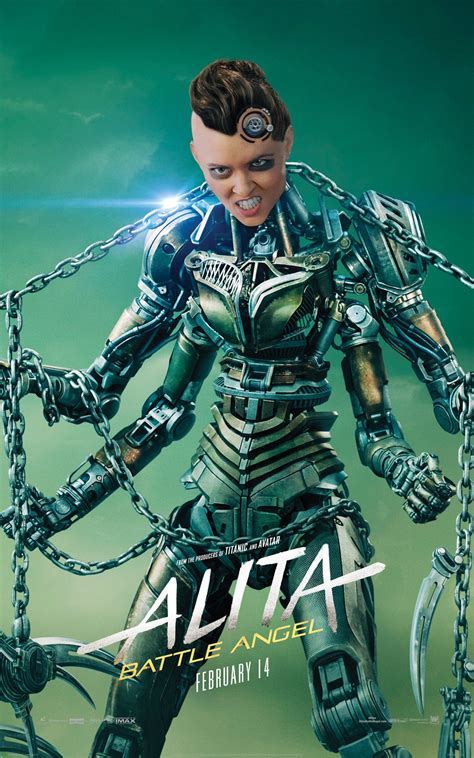 Alita: Battle Angel Character Posters - Alita: Battle Angel Photo ...