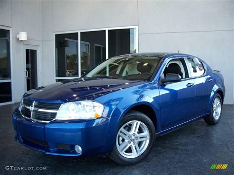 2009 Deep Water Blue Pearl Dodge Avenger SXT #7692019 Photo #8 | GTCarLot.com - Car Color Galleries