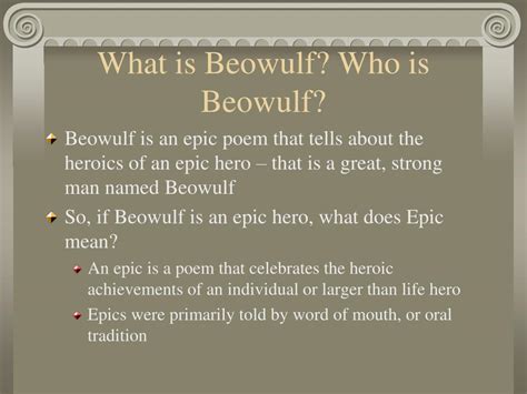 PPT - Beowulf PowerPoint Presentation, free download - ID:5453690