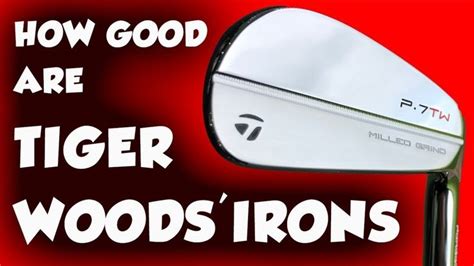 TIGER WOODS' IRONS - TAYLORMADE P7TW IRON | Tiger woods, Taylormade, Iron