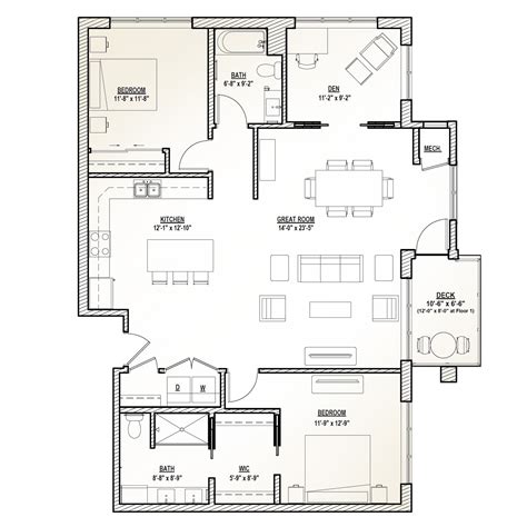 Floor Plans — The Linden