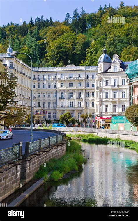 Grandhotel Pupp - Spa Sanatorium z 1907, Karlovy Vary, Czech republic Stock Photo - Alamy