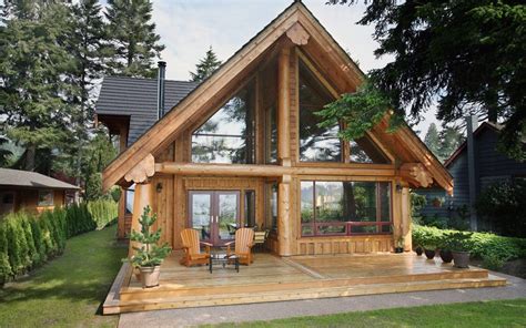 Gibsons Post and Beam – West Coast Log Homes