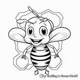 Honeycomb Coloring Pages  Free & Printable sketch template