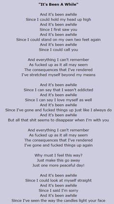 "Epiphany" #Staind | Staind lyrics, Here lyrics, Music quotes