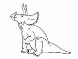 Free Printable Triceratops Coloring Pages For Kids sketch template