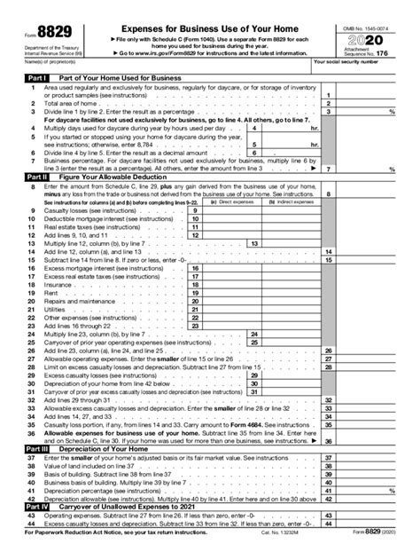 irs form 8829 instructions 2018 - Fill Online, Printable, Fillable Blank | form-8829.com