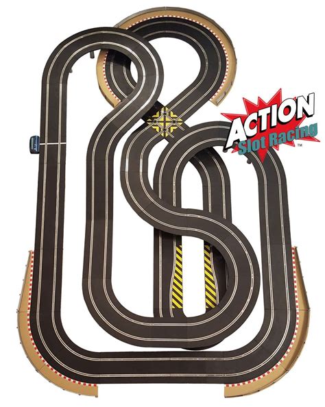 Scalextric Sport 1:32 Track Set - Huge Layout SPORT AS5 | Slot racing, Scalextric track, Slot ...