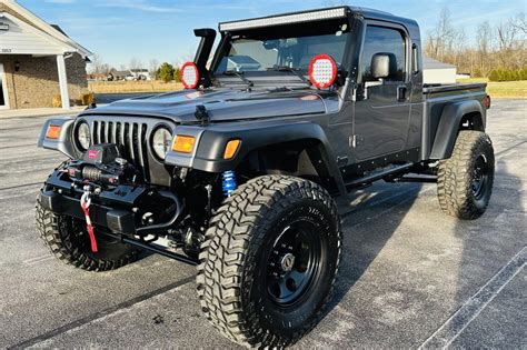 6.0L Vortec-Powered 2005 Jeep Wrangler AEV Brute Pickup Conversion for sale on BaT Auctions ...