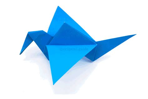 How To Make An Origami Flapping Bird - Folding Instructions - Origami Guide