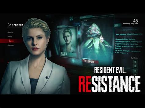 Resident Evil Alex Wesker Mutation - Goimages Signs