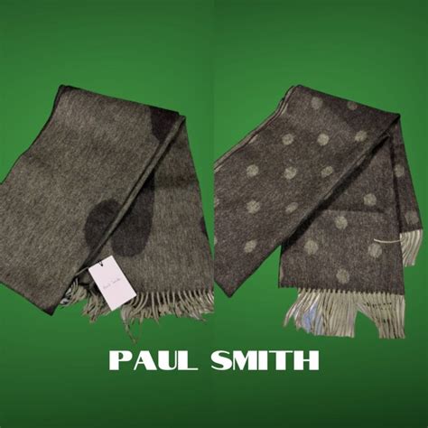 Paul Smith Black Label - Paul smith Paul’s large logo wool cashmere ...