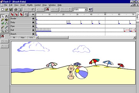 Macromedia Flash 2.0 in 1997 - Web Design Museum