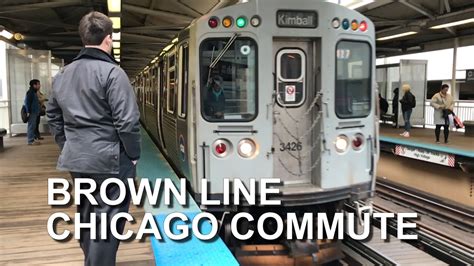 CHICAGO COMMUTE BROWN LINE - YouTube