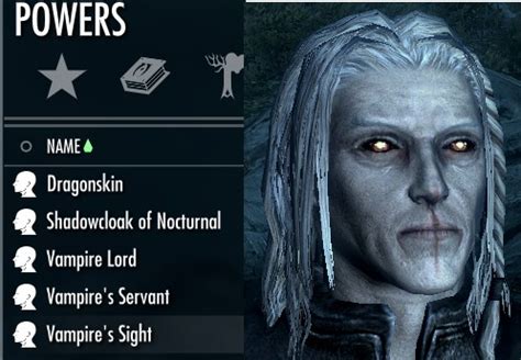 Did Dawnguard remove facial progression of Vampire stages? This is me Stage 1 under Magelight. I ...