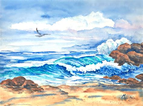 Martha Kisling Art With Heart : ROLLING WAVES & Painting Water