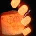 MATTE Neon Orange Nail Polish Glow in the Dark Vegan Nail | Etsy