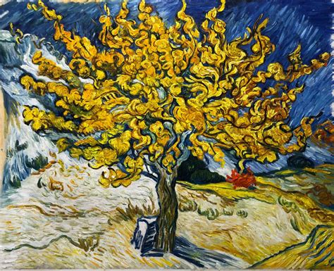 Vincent Van Gogh the Mulberry Tree High Quality Hand Painted - Etsy