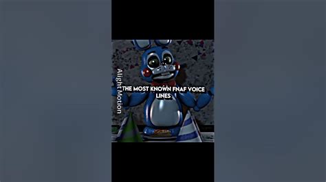 The most known FNAF Voice lines // FNAF Edit - YouTube