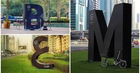 Dubai Font Letters Spotted All Over the City | Dubai OFW