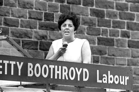 Betty Boothroyd Was The First Woman Speaker And The First To Become A ...