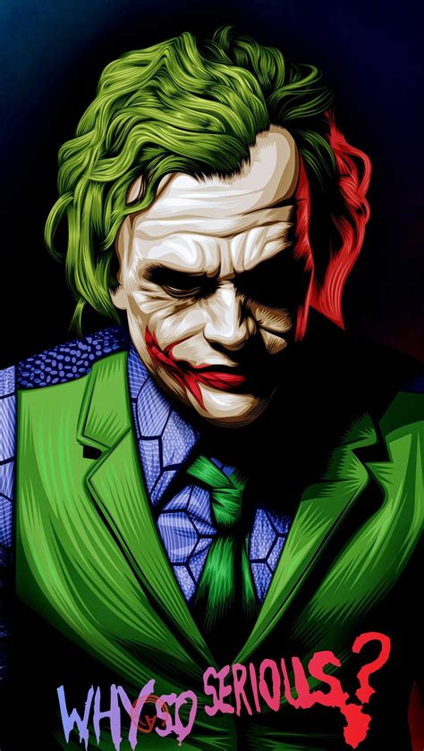 Why So Serious Joker Mobile Wallpapers - Wallpaper Cave