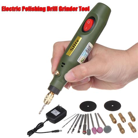 Buy Mini Electric Drill Grinder Adjustable Handy Variable Speed Engraver Machine Rotary Tools ...