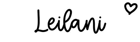 Leilani Name