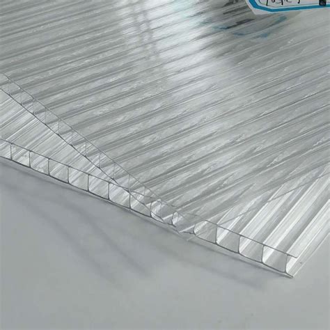 Corrugated Plastic Sheets 4X8 Green Polycarbonate Hollow Panel - China ...